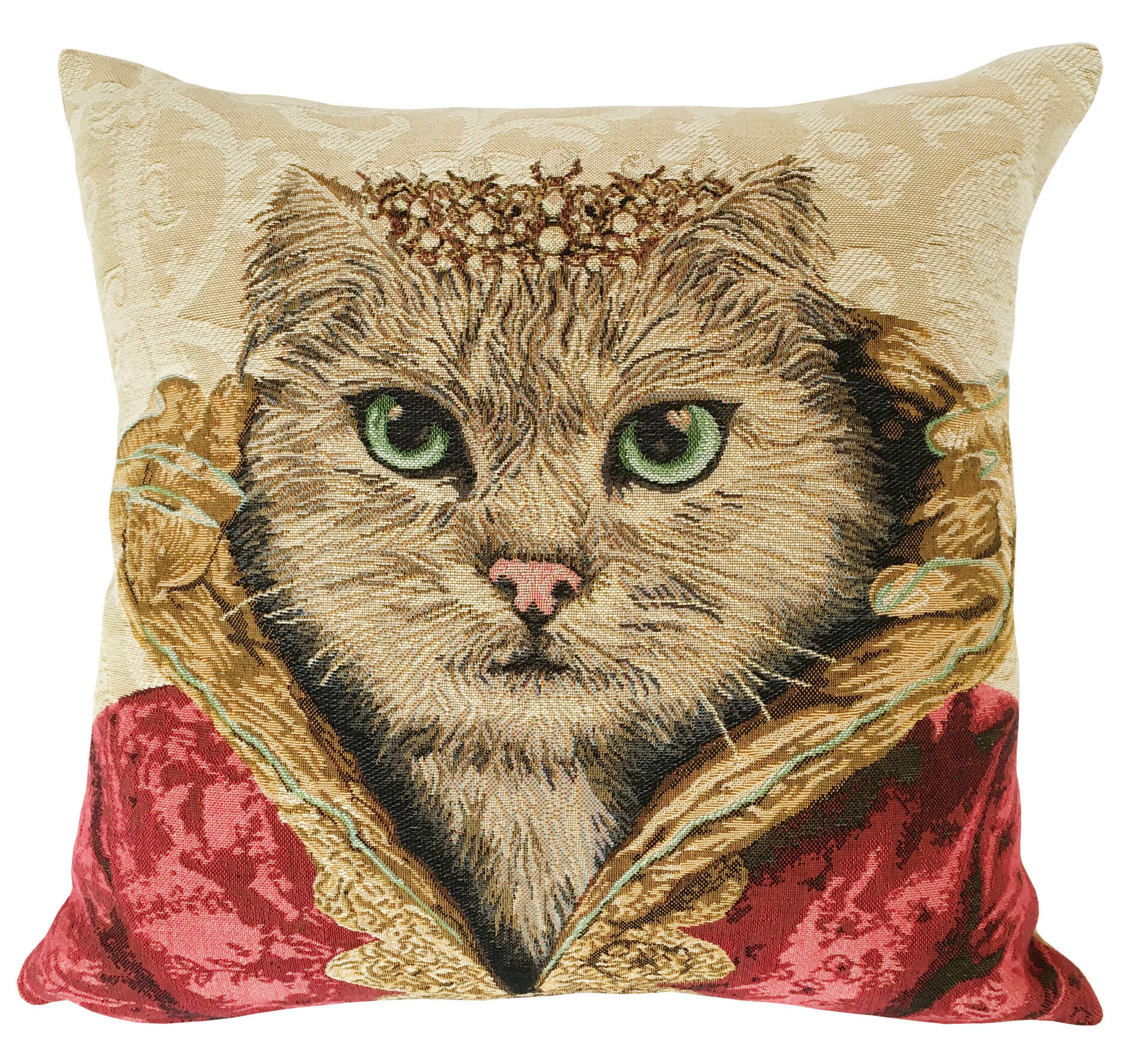 Jules Pansu Belle Marquise Classic Throw Pillow | Wayfair