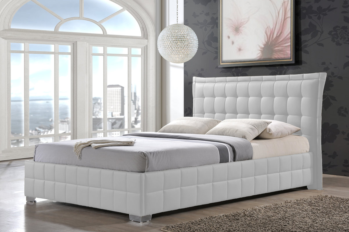Wade Logan Bianca Queen Upholstered Platform Bed Reviews Wayfair - Defaultname wade logan bianca queen upholstered platform bed reviews wayfair - defaultname