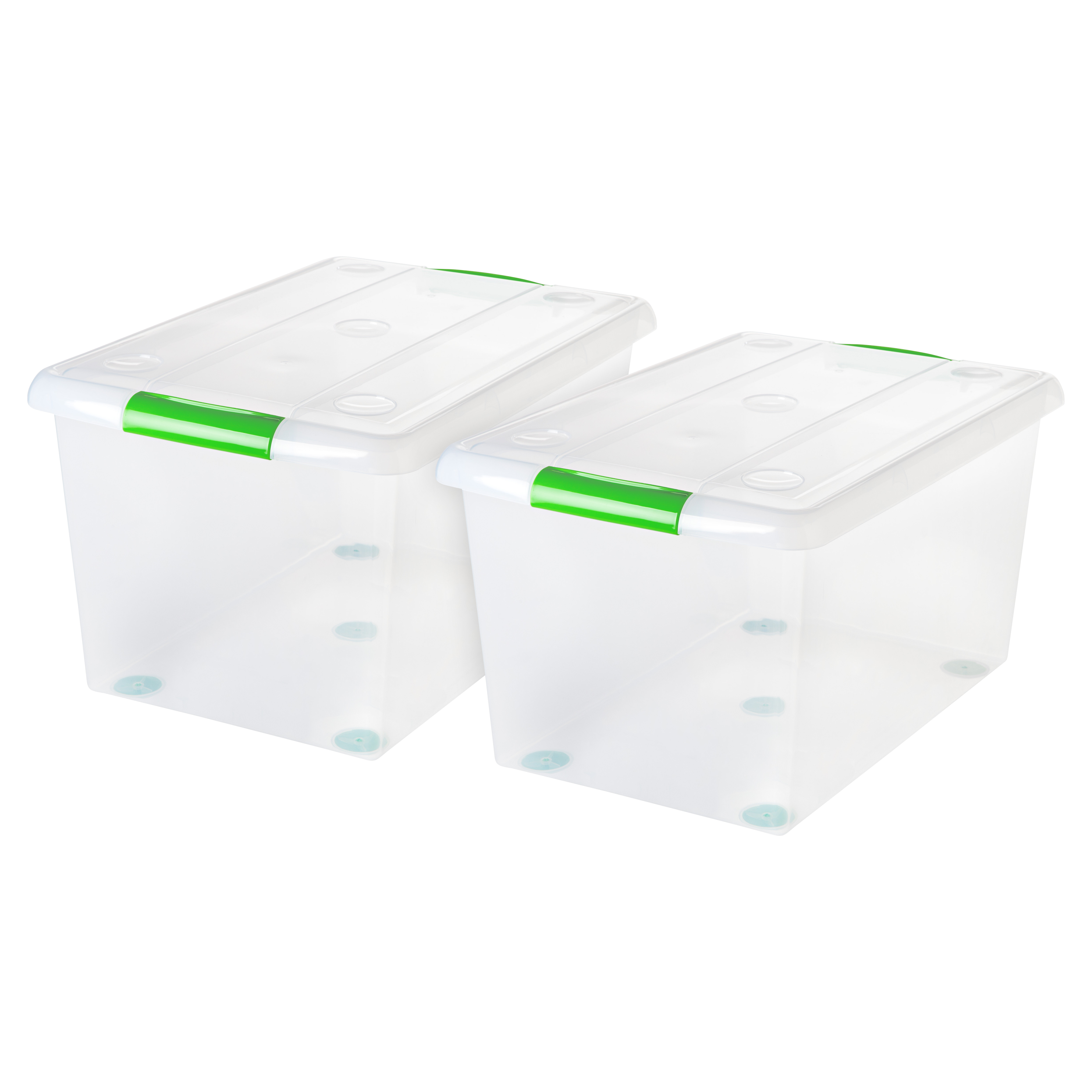 Assorted Colour Large Ratan Basket Home Office Storage Plastic Stackable
