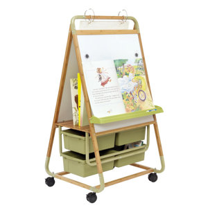 Bamboo Magnetic Board Easel
