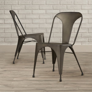 Flynn Stacking Patio Dining Chair (Set of 2)