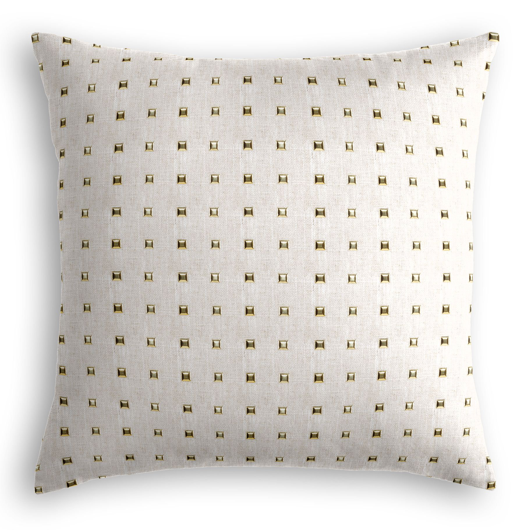 studded throw pillow