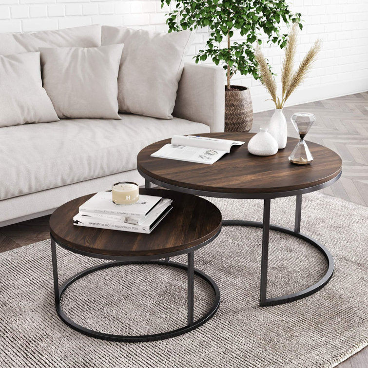 wayfair nesting coffee tables