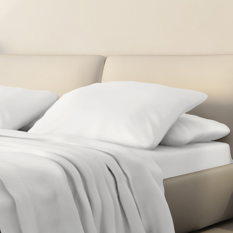 Soft Bedding Collection 1000TC Egyptian Cotton AU Queen Size All Solid Colors