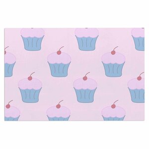 'Pink Cupcakes' Blush Decorative Doormat