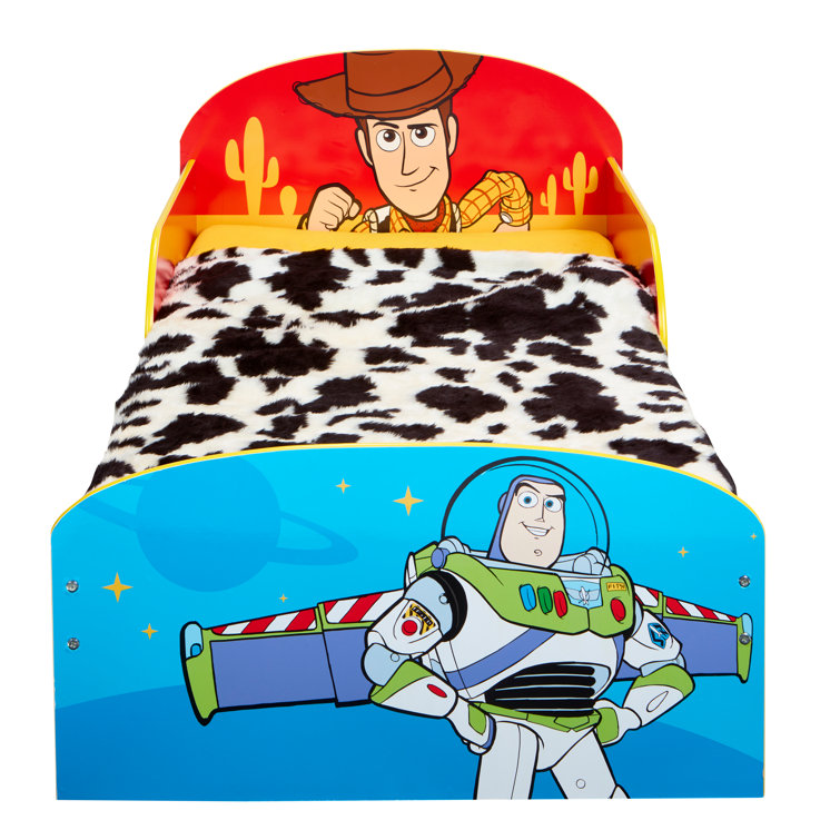 disney pixar toy story convertible toddler bed with drawers wayfair co uk
