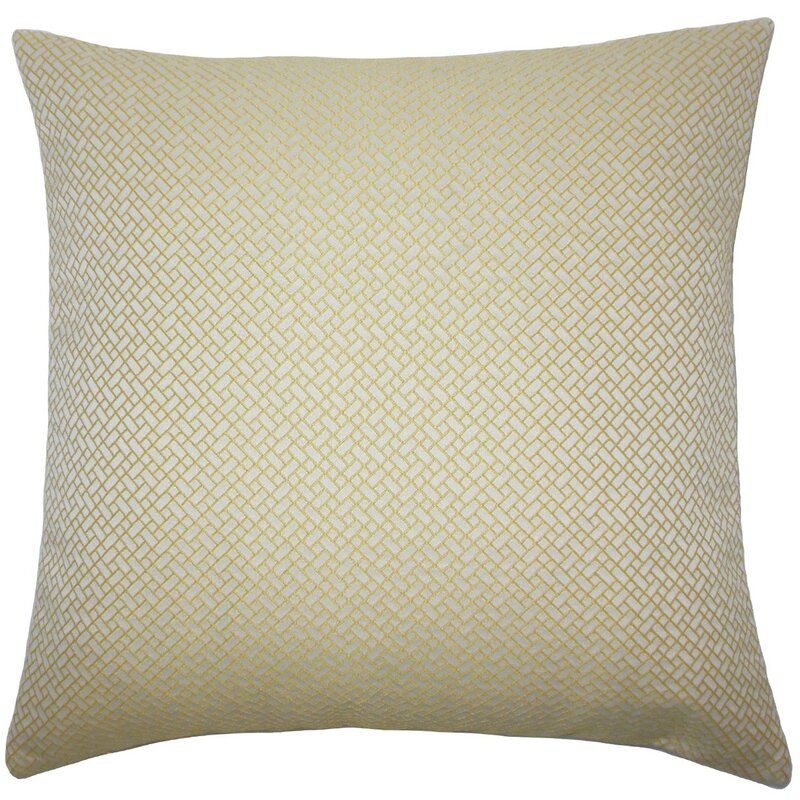 The Pillow Collection Pertessa Geometric Throw Pillow Cover | Wayfair