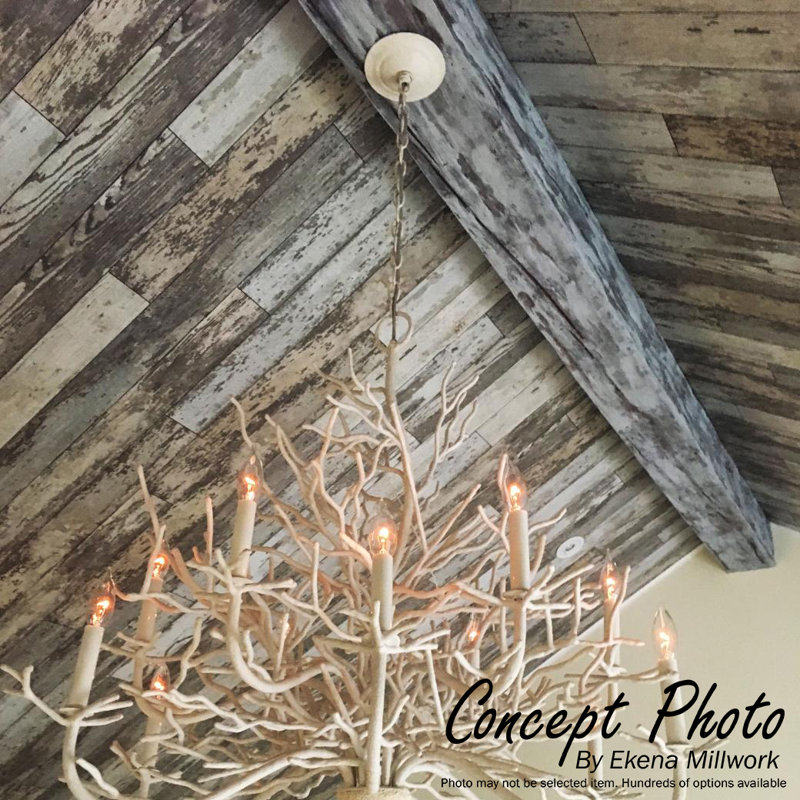 Ekena Millwork Sandblasted Endurathane Faux Wood Ceiling Beam 3