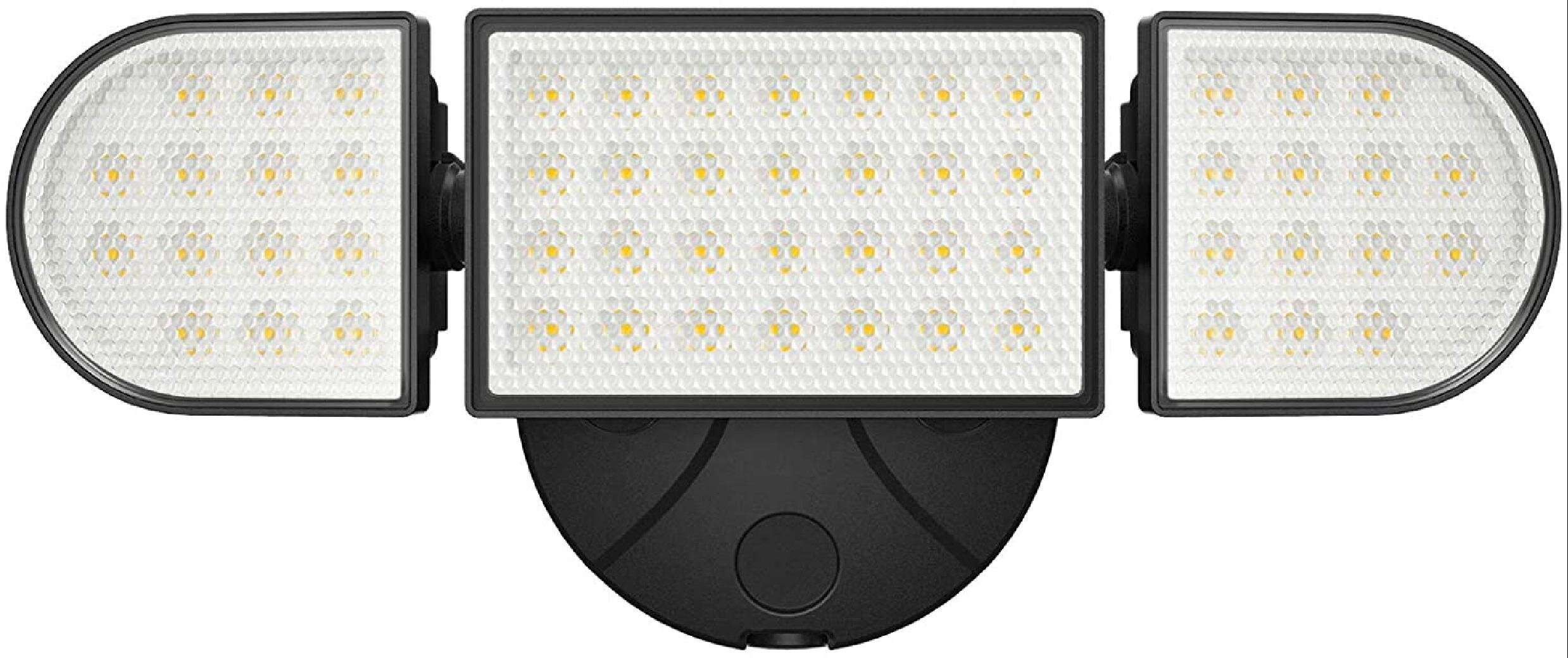 55W Dusk to Dawn LED Security Light 5000lm Super Bright Outdoor Flood Light IP 