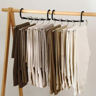 25 Single Metal Clip Skirt Scarf Clothes Display Hanger 
