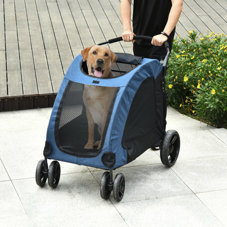 folding dog stroller