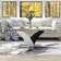 Orren Ellis Jamel Pedestal Coffee Table & Reviews | Wayfair