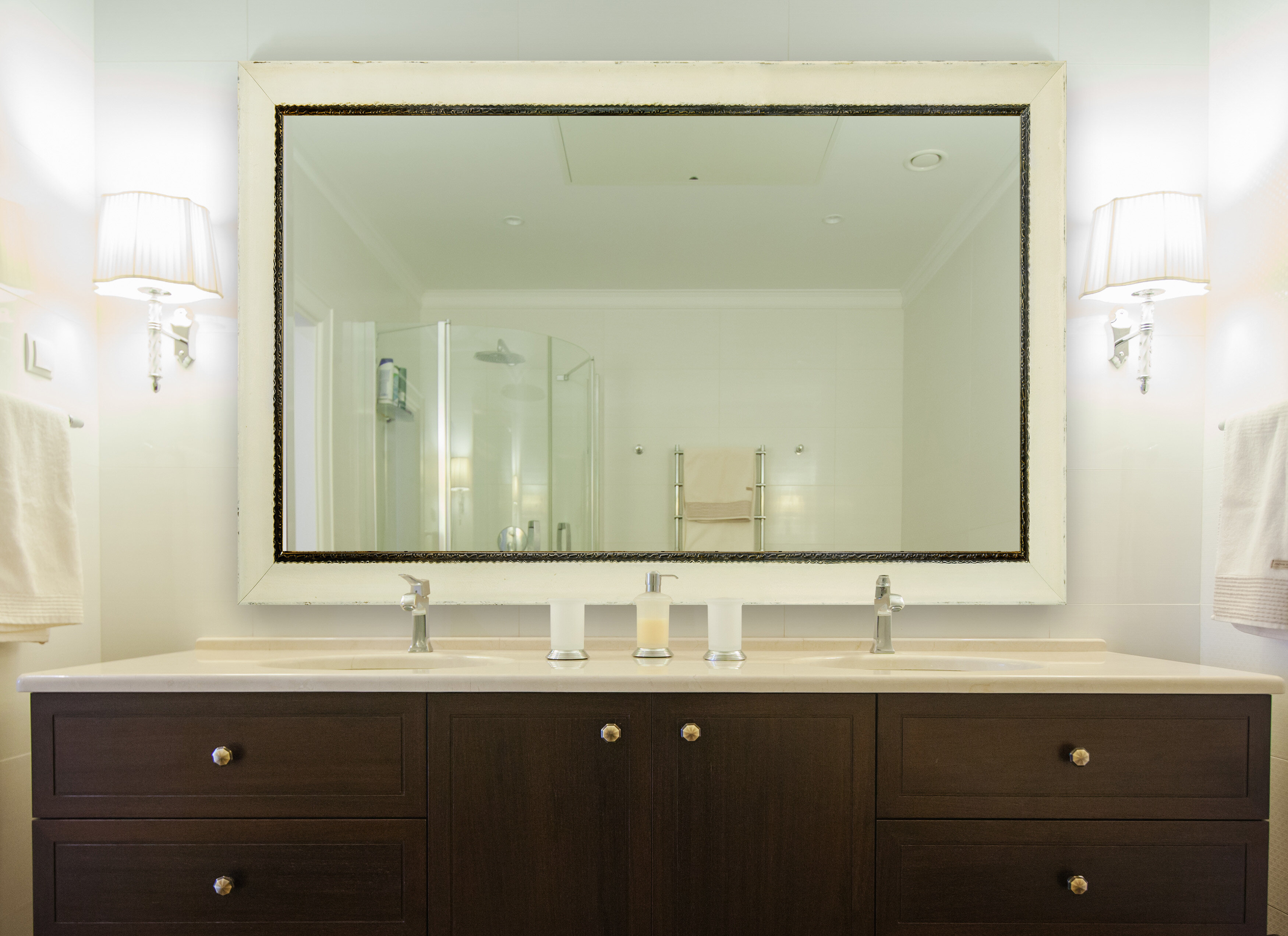 One Allium Way Arbonne Jaded Large Vanity Mirror Wayfair