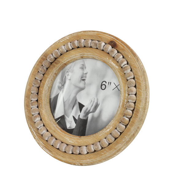 Round Wooden Plate Frames Wayfair