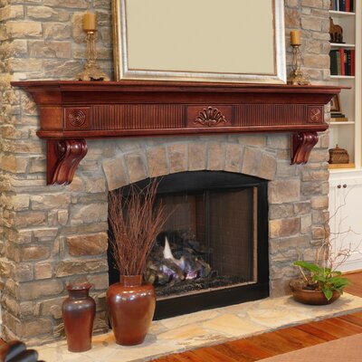 The Devonshire Fireplace Shelf Mantel Pearl Mantels Finish