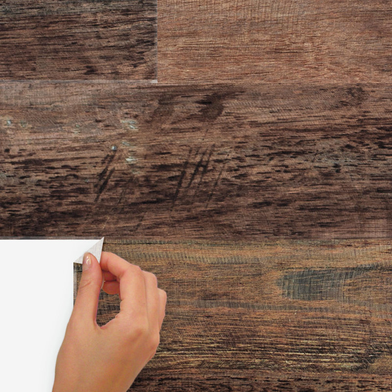 Foundry Select Barn Wood Peel And Stick Giant Wall Decals Wayfair