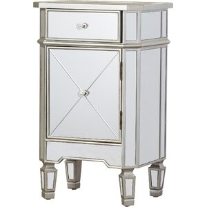 Hall 1 Drawer Mirrored Cabinet