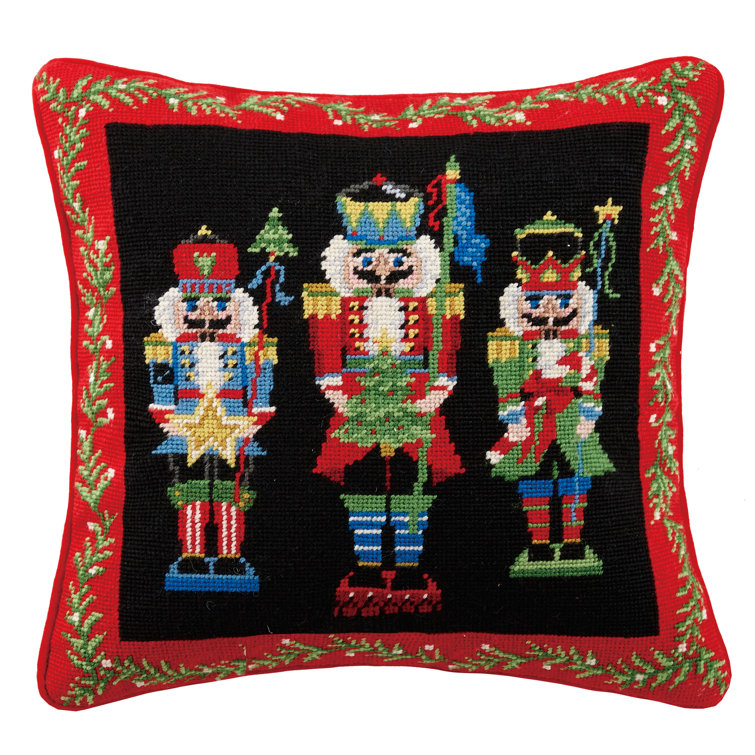 nutcracker throw pillows