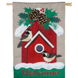 Green Evergreen Flag Garden Christmas Flags You Ll Love In 2021 Wayfair