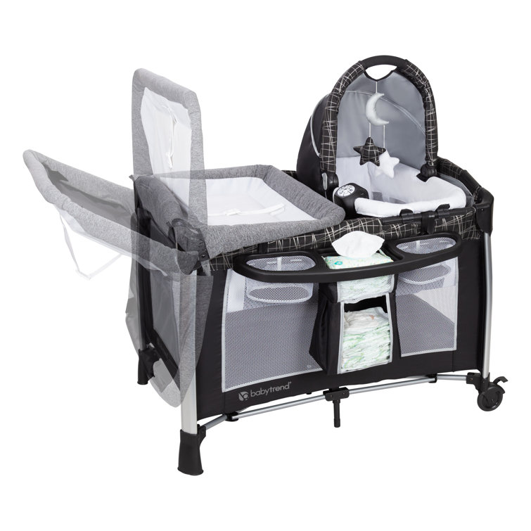 Baby Trend Bedside Crib With Mattress Reviews Wayfair