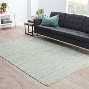 Keiu Hand-Woven Gray Area Rug