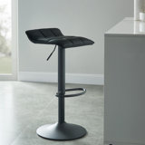 Arjun Adjustable Height Swivel Bar Stool (Set of 2) by Ebern Designs