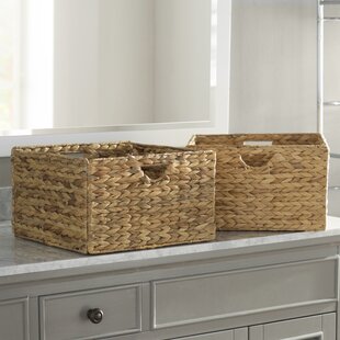 Low Wicker Basket Wayfair