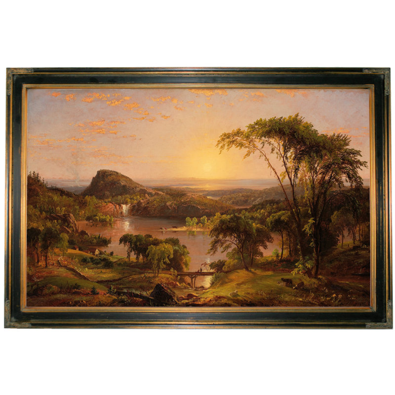 Historic Art Gallery Summer Lake Ontario 1857 By Jasper Francis