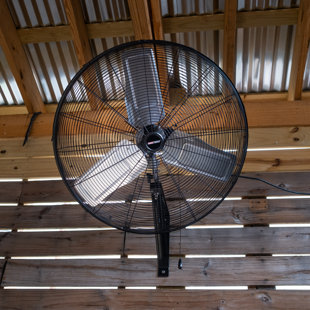 Outdoor Oscillating Wall Fan | Wayfair