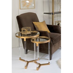 Kemah 2 Piece Nesting Tables By Everly Quinn