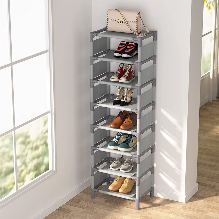 vertical boot rack