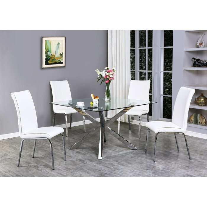 Mercer41 Wagner 4 - Person Dining Set | Wayfair