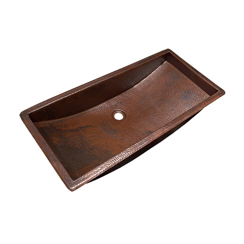 Native Trails Trough Antique Metal Hand Hammered Rectangular Undermount Bathroom Sink Wayfair A wide variety of undermount trough sink options are available to you, such as graphic design. wayfair