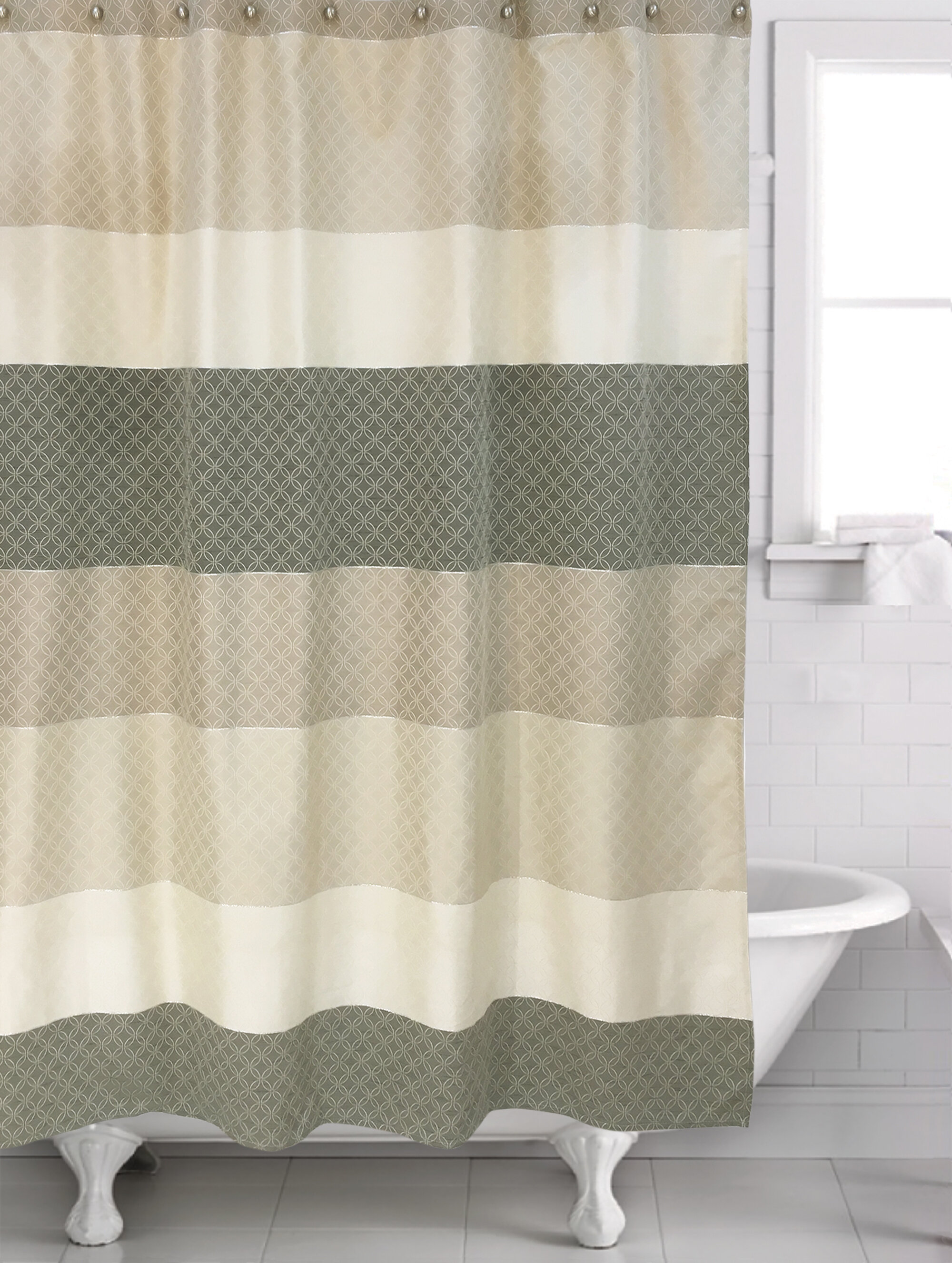 Famous Home Fashions Tivoli Single Shower Curtain Wayfair