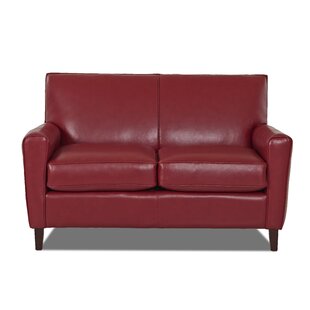 Gormley Leather Loveseat By Klaussner Furniture