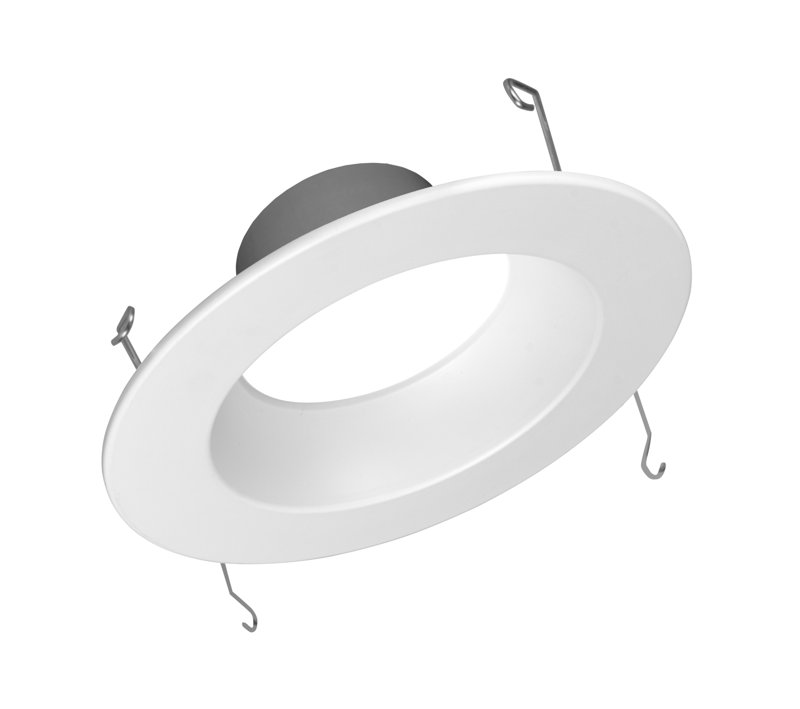 High-Output LED 6" Decorative Recessed Trim Finish: White