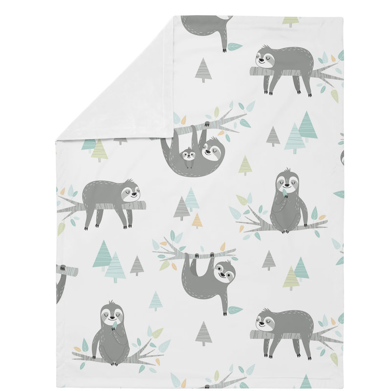 sloth baby comforter