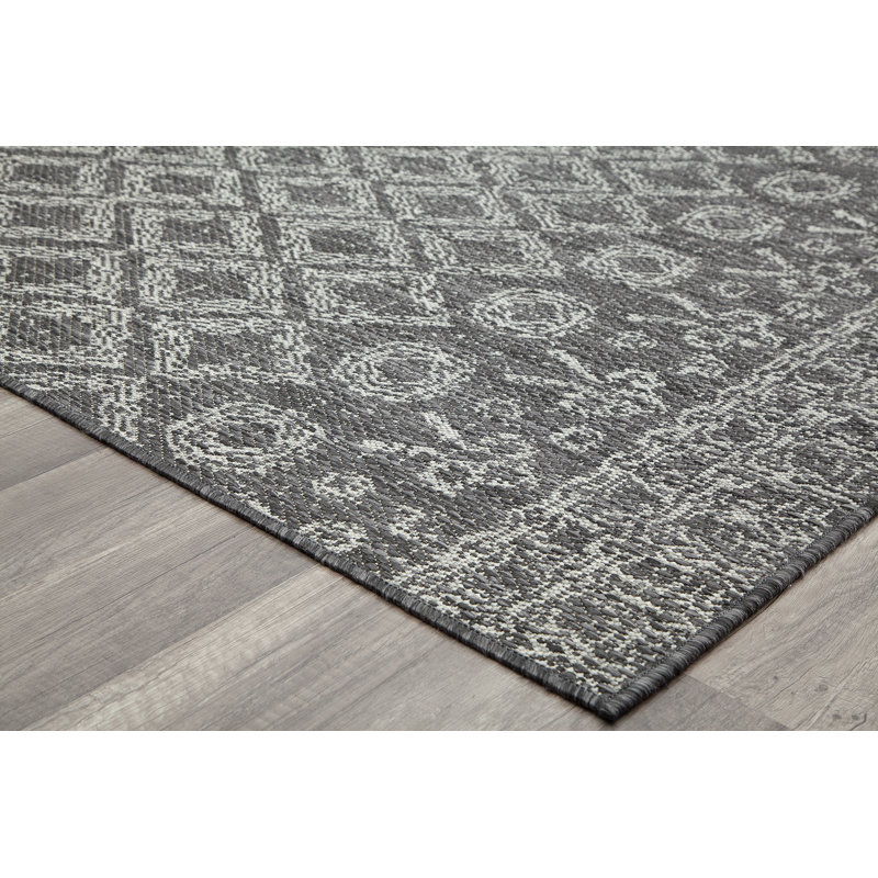 Veranda Power Loom Gray Rug Joss Main