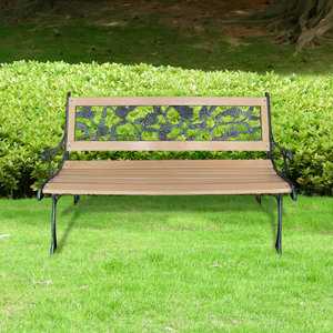 Gartenbank aus Metall von Home Etc