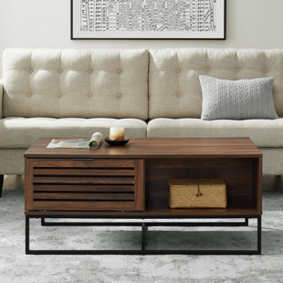 chenJBO Modern TV Stand for Living Room,Television Stands with 3 Cabinet Storage Multifunction Coffee Table,White