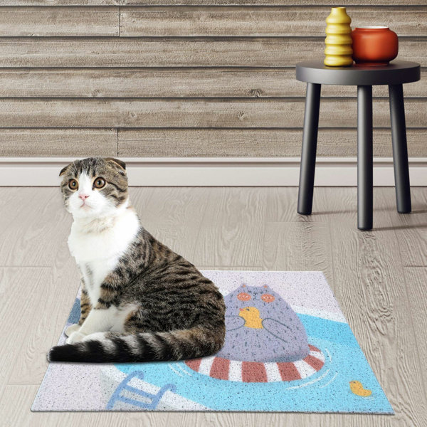 small cat litter mat