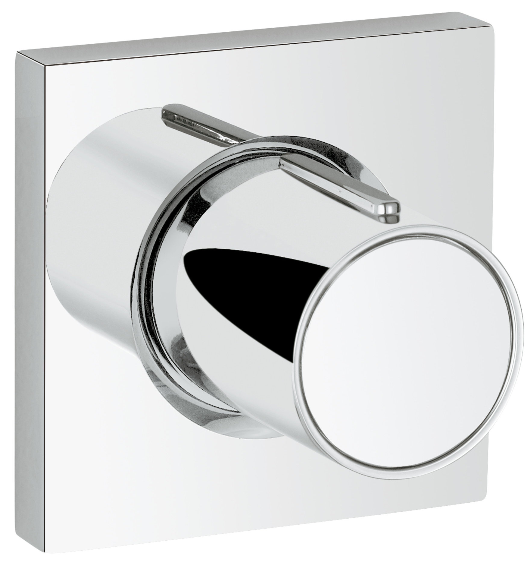Grohe Grohtherm Volume Control Shower Faucet Trim With Metal Grip Handle Wayfair