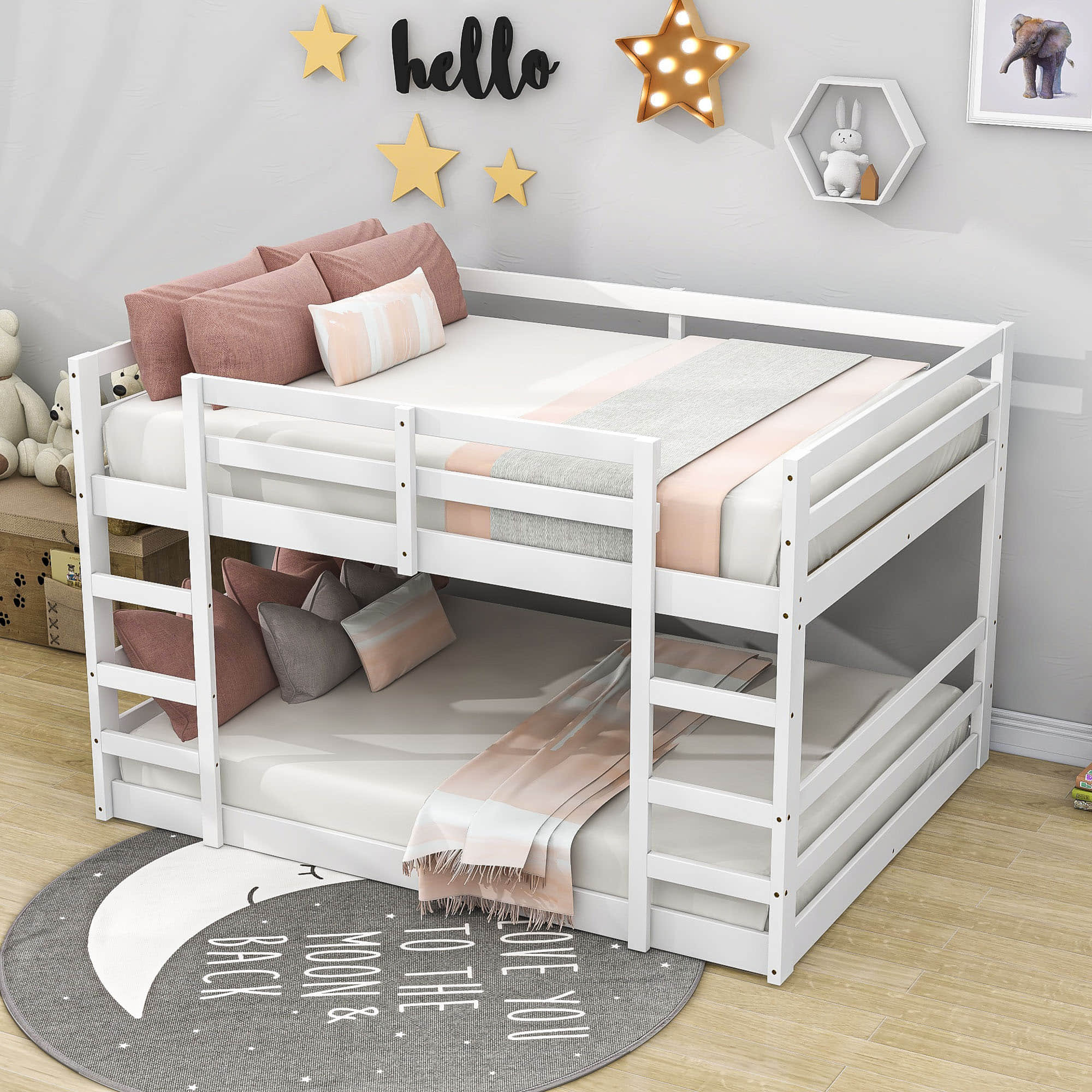 Harriet Bee Emirhan Standard Bunk Bed by Harriet Bee | Wayfair