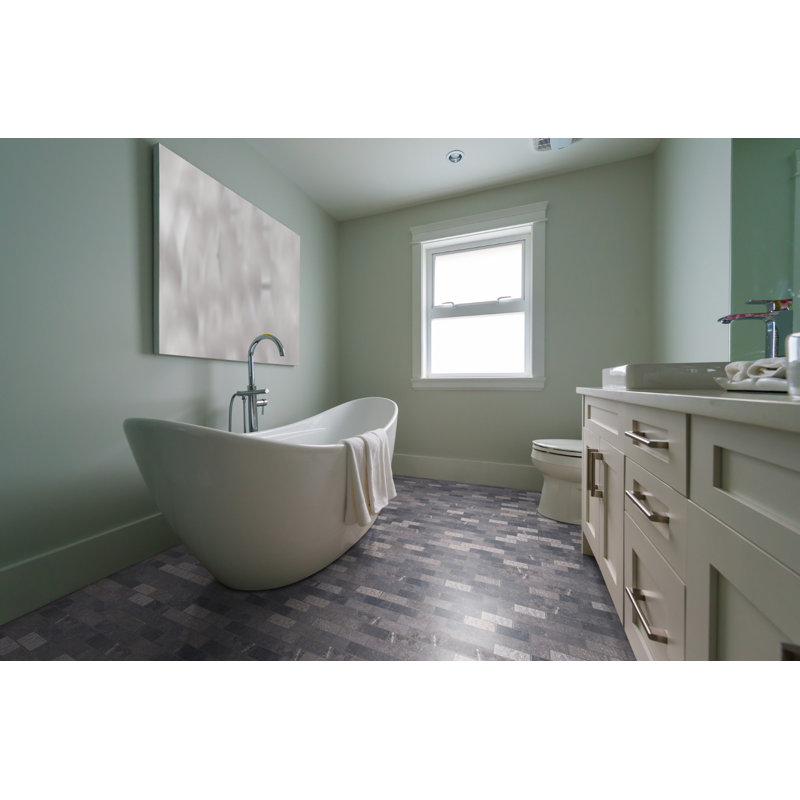 Pebble Tile Brick 2 X 4 Marble Mosaic Wayfair Pebble Tile Brick 2 X 4 Marble Mosaic