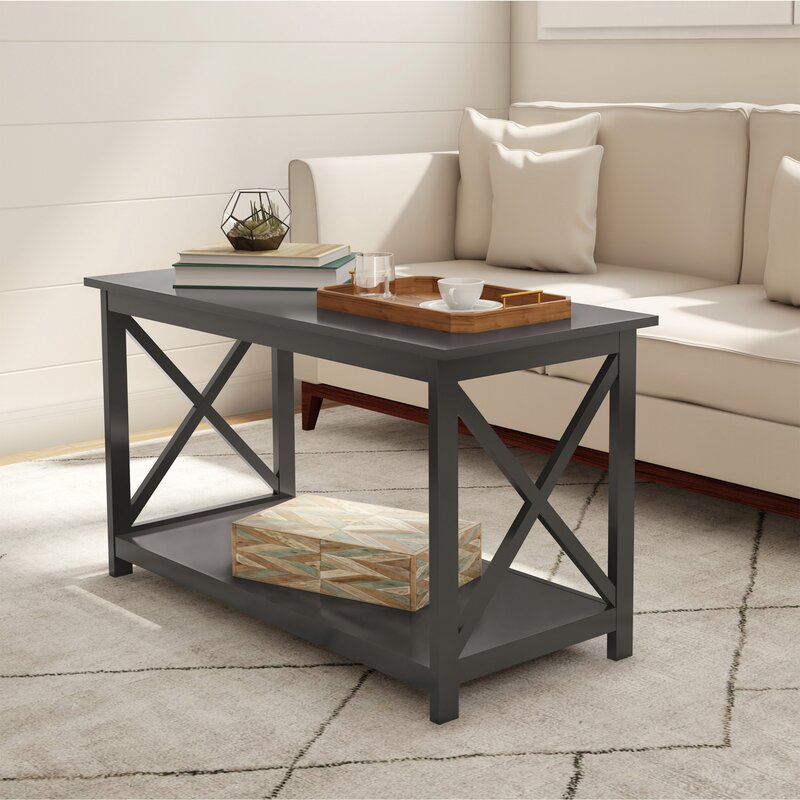 Lavish Home Cross Legs Coffee Table Wayfair