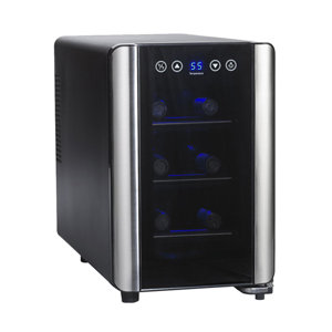 6 Bottle Silent Series Single Zone Freestanding Wine Cooler