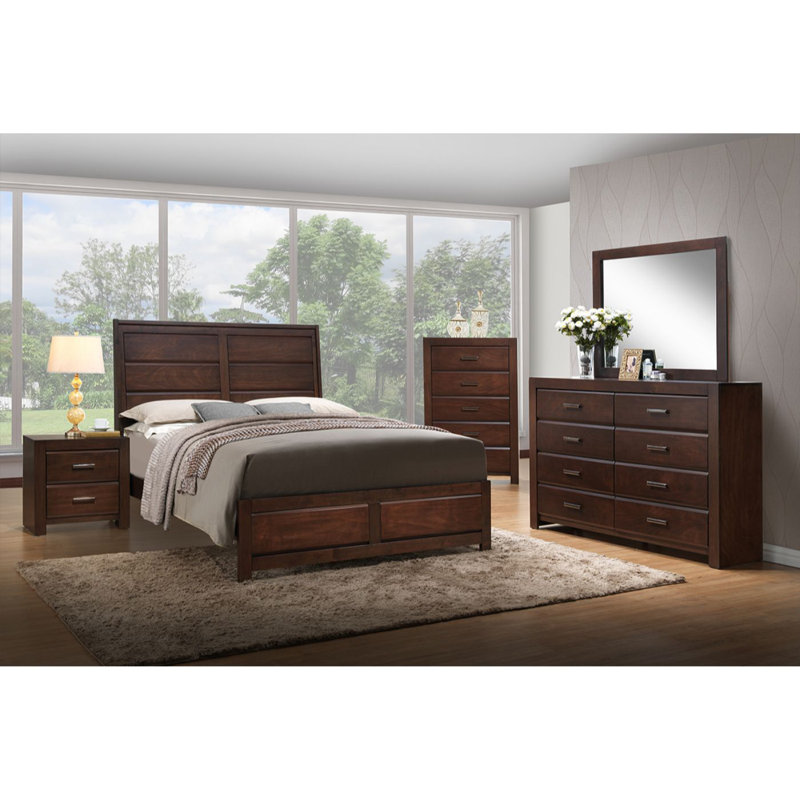 Red Barrel Studio Aqeelah Platform Solid Wood Configurable Bedroom Set Reviews