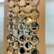Brayden Studio Karnes Honeycomb Accent Mirror Wayfair
