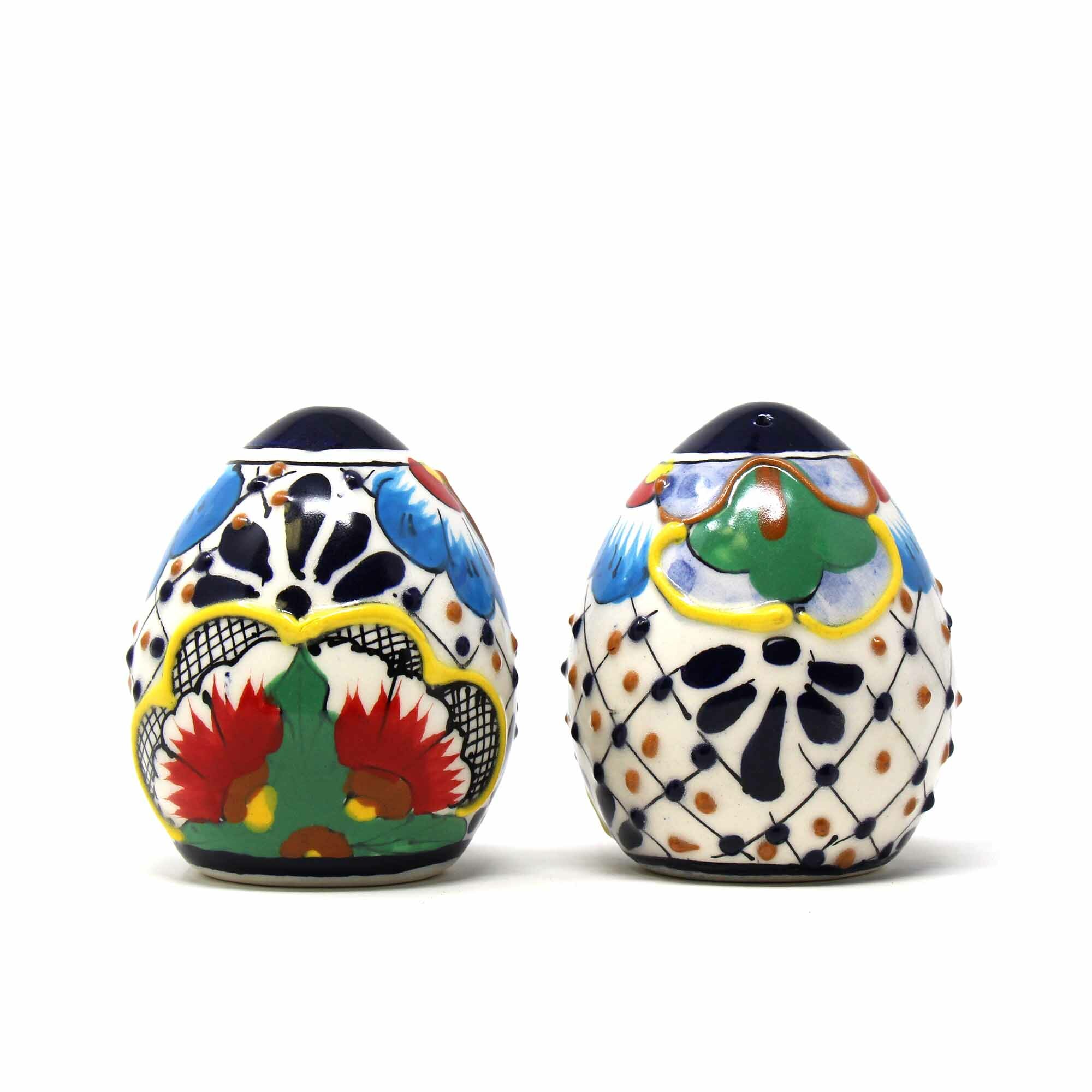 pottery salt and pepper shakers