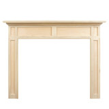 Find The Perfect Natural Poplar Fireplace Mantels Wayfair